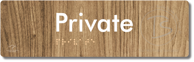 Private - Braille Tactile Signs Aust.
