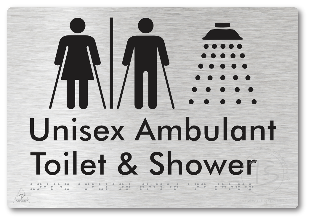 Unisex Ambulant Toilet & Shower with Air Lock