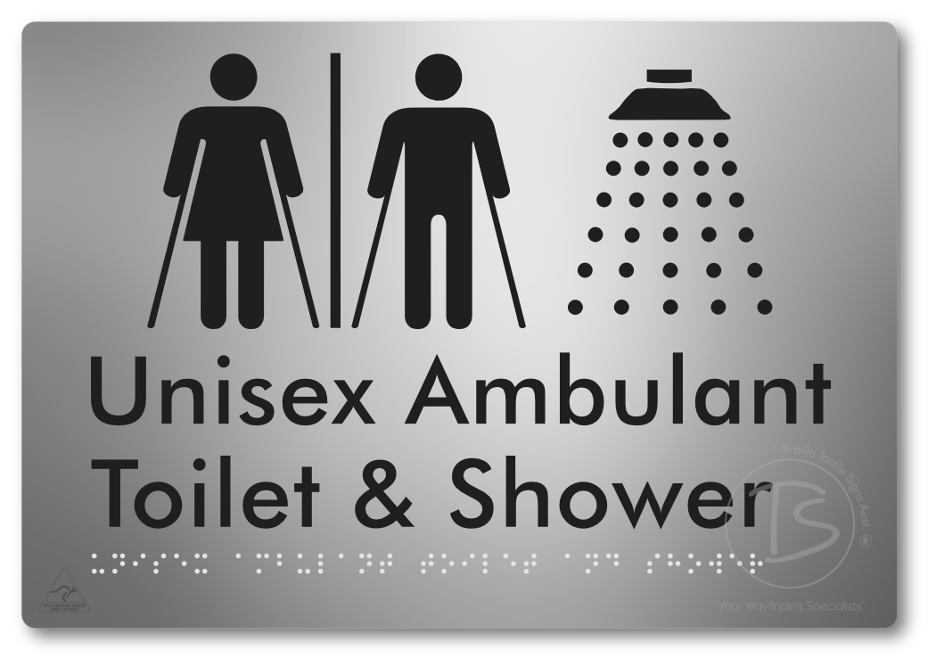 Unisex Ambulant Toilet & Shower with Air Lock