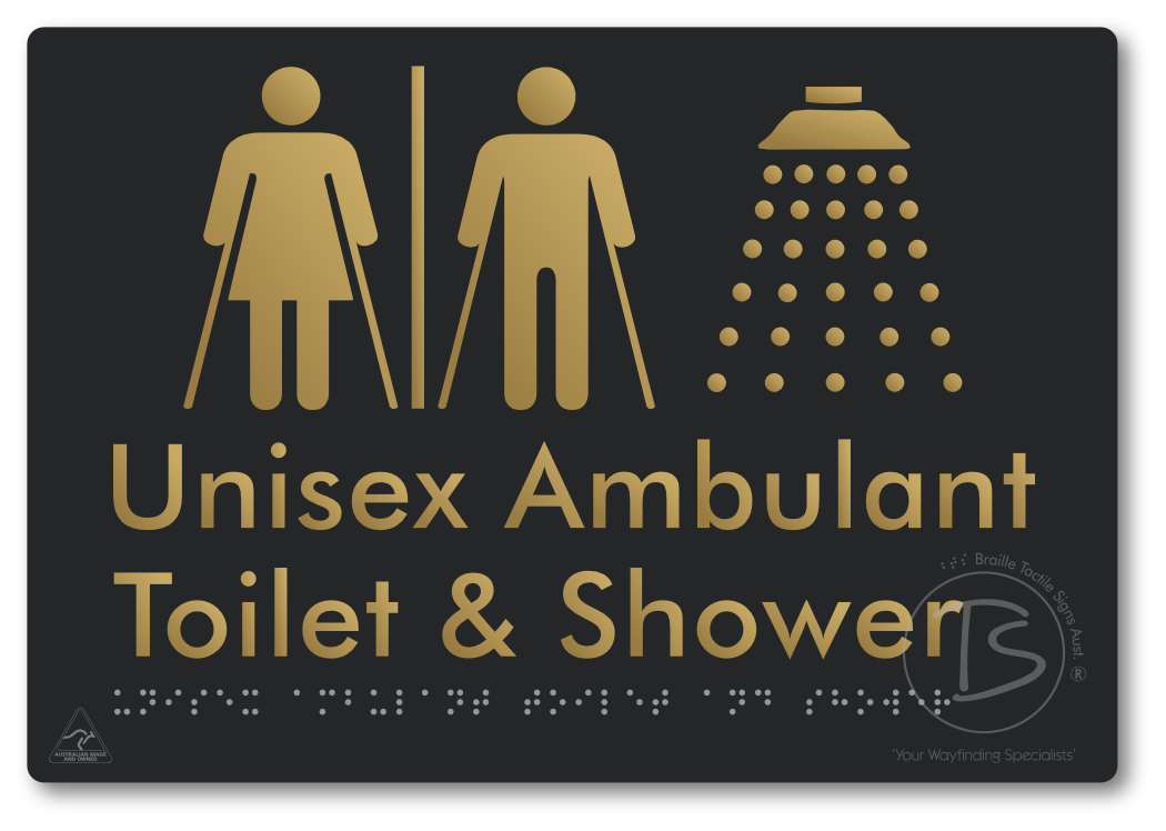 Unisex Ambulant Toilet & Shower with Air Lock