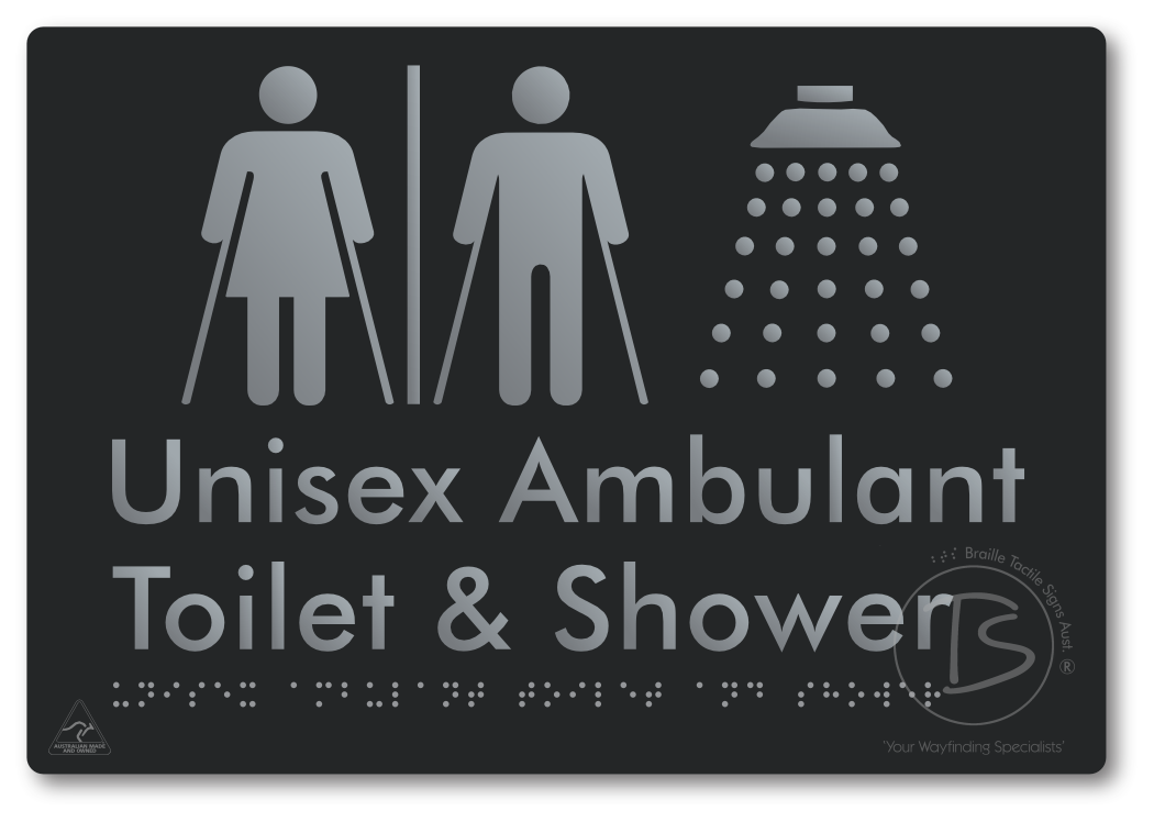 Unisex Ambulant Toilet & Shower with Air Lock
