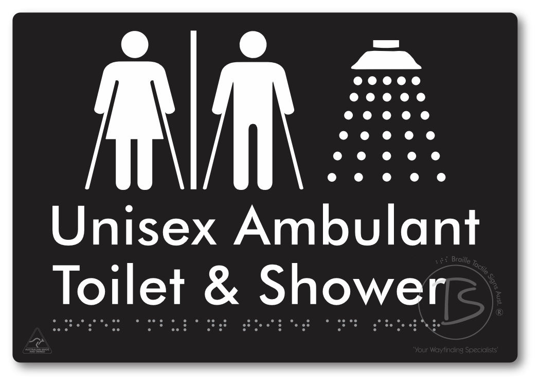 Unisex Ambulant Toilet & Shower with Air Lock