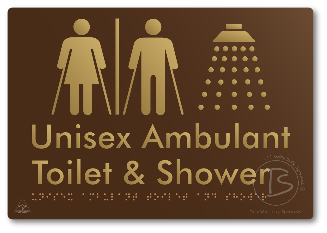 Unisex Ambulant Toilet & Shower with Air Lock