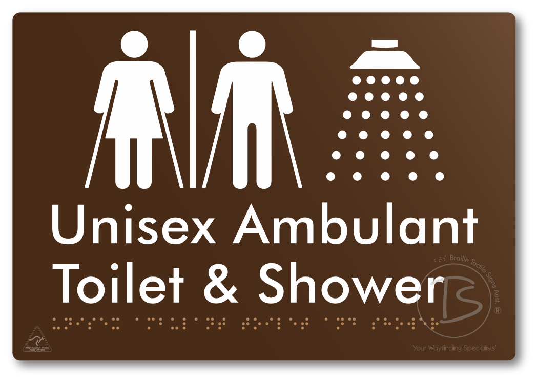 Unisex Ambulant Toilet & Shower with Air Lock