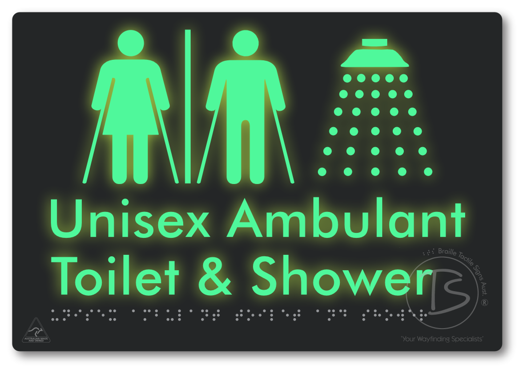 Unisex Ambulant Toilet & Shower with Air Lock