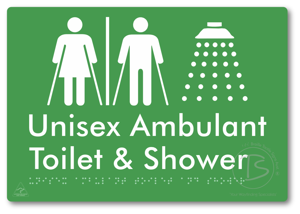 Unisex Ambulant Toilet & Shower with Air Lock