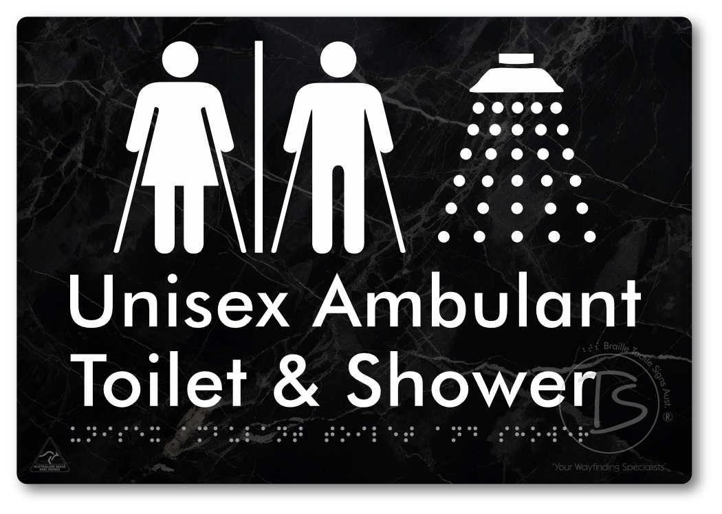 Unisex Ambulant Toilet & Shower with Air Lock