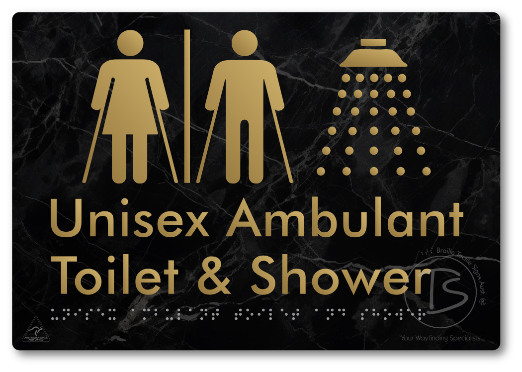 Unisex Ambulant Toilet & Shower with Air Lock