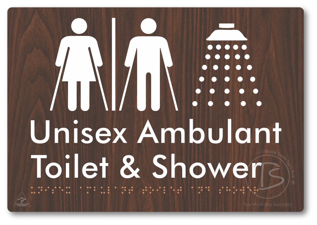 Unisex Ambulant Toilet & Shower with Air Lock