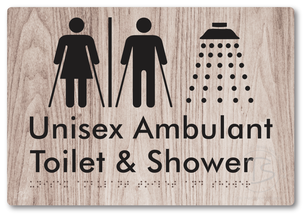 Unisex Ambulant Toilet & Shower with Air Lock