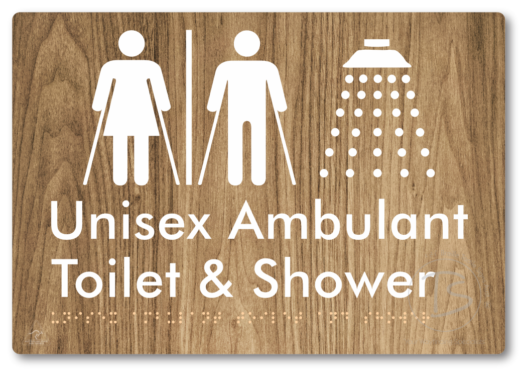 Unisex Ambulant Toilet & Shower with Air Lock
