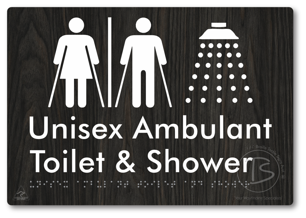 Unisex Ambulant Toilet & Shower with Air Lock