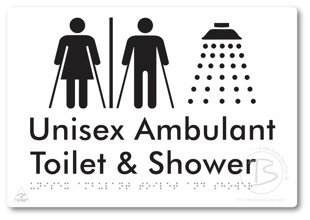 Unisex Ambulant Toilet & Shower with Air Lock