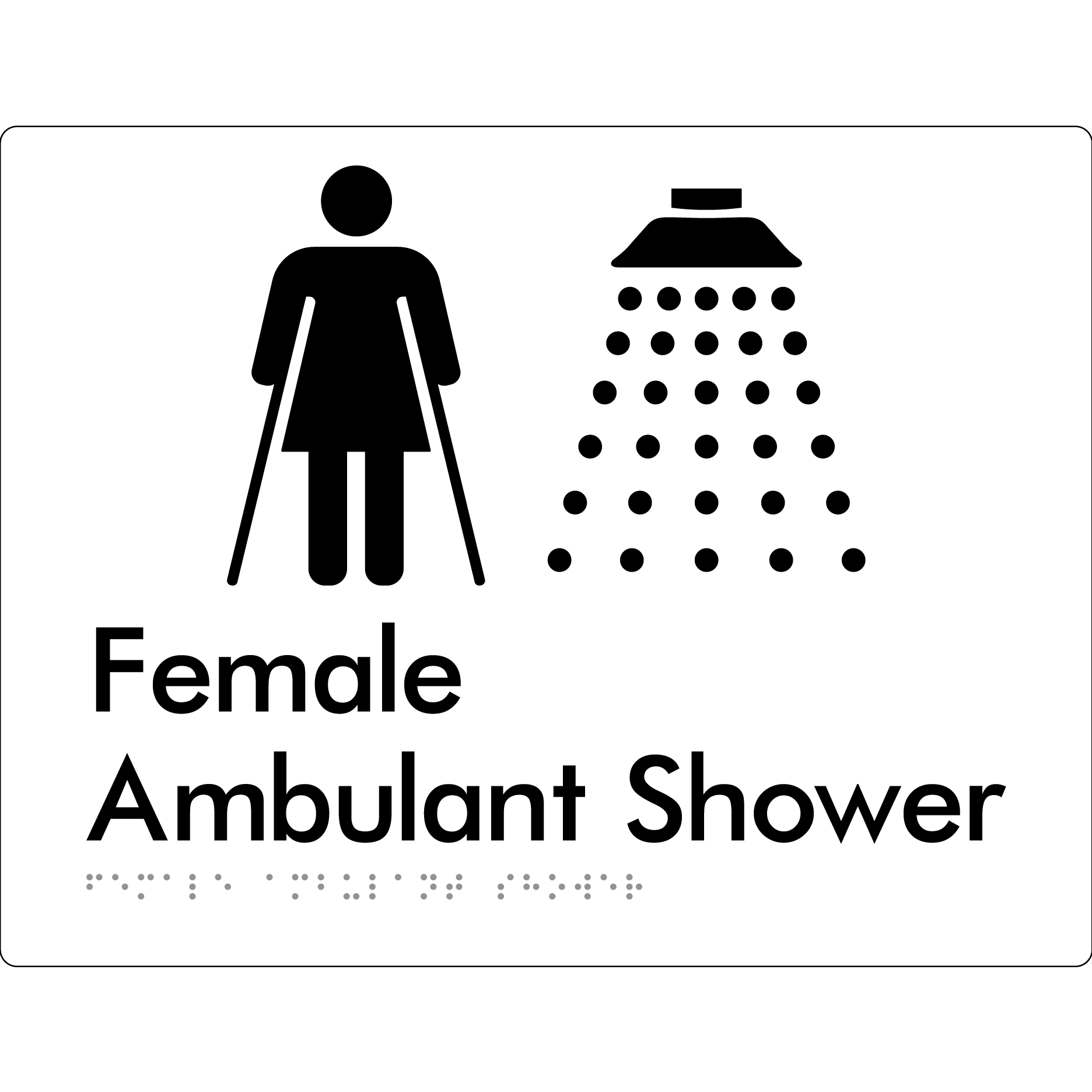 Female Ambulant Shower