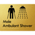 Male Ambulant Shower