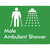 Male Ambulant Shower