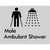 Male Ambulant Shower