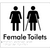 Female Toilets with Ambulant Cubicle w/ Air Lock
