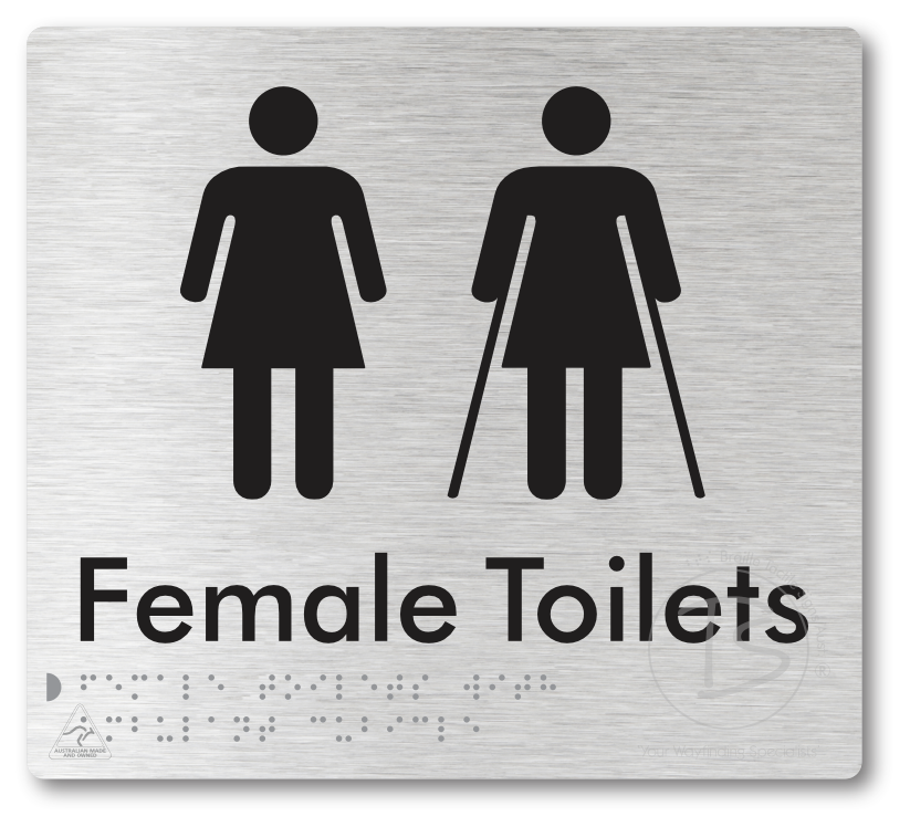 Female Toilets with Ambulant Cubicle