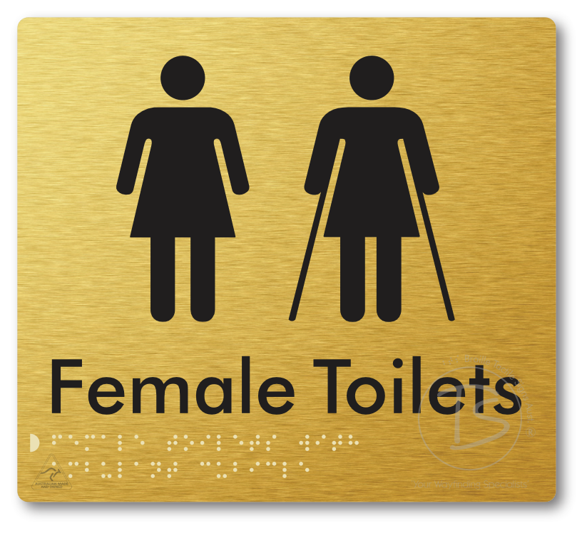 Female Toilets with Ambulant Cubicle