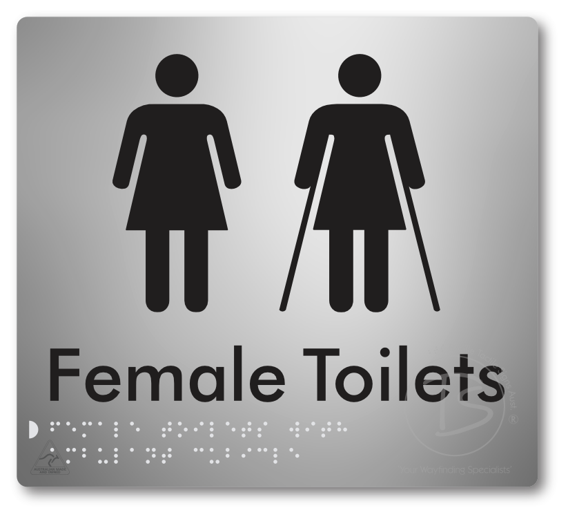 Female Toilets with Ambulant Cubicle