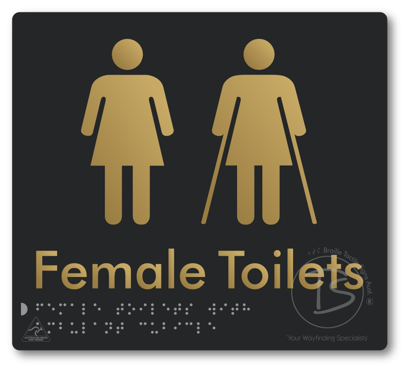Female Toilets with Ambulant Cubicle