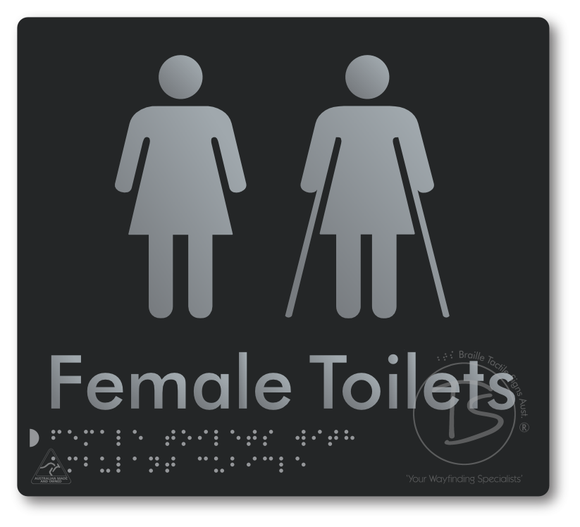 Female Toilets with Ambulant Cubicle