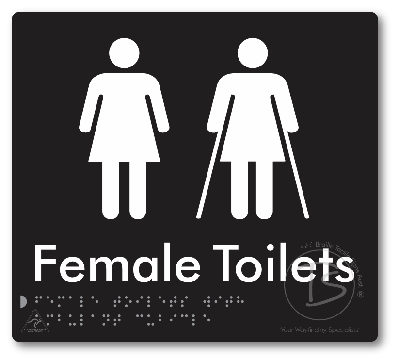 Female Toilets with Ambulant Cubicle