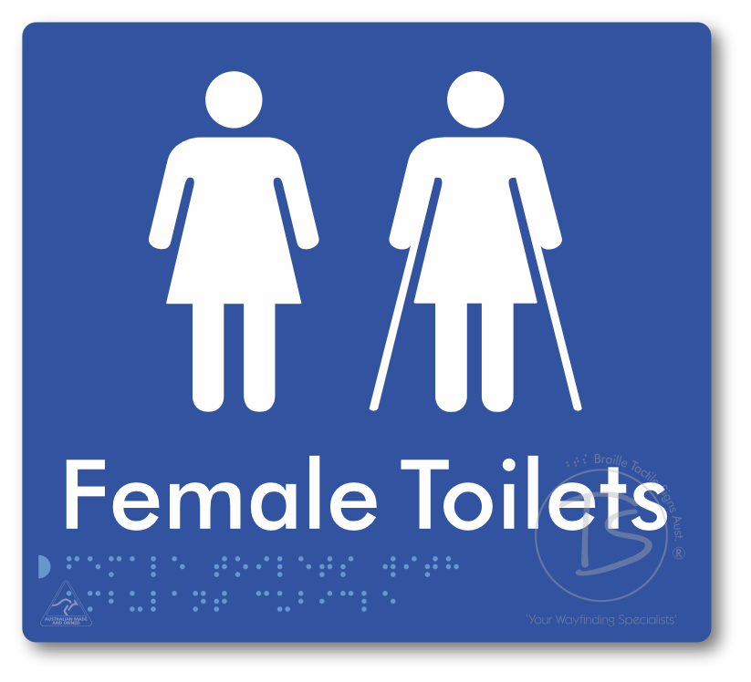 Female Toilets with Ambulant Cubicle