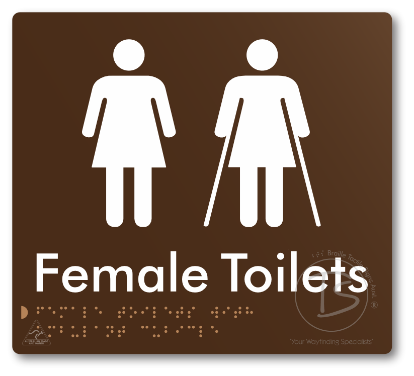 Female Toilets with Ambulant Cubicle