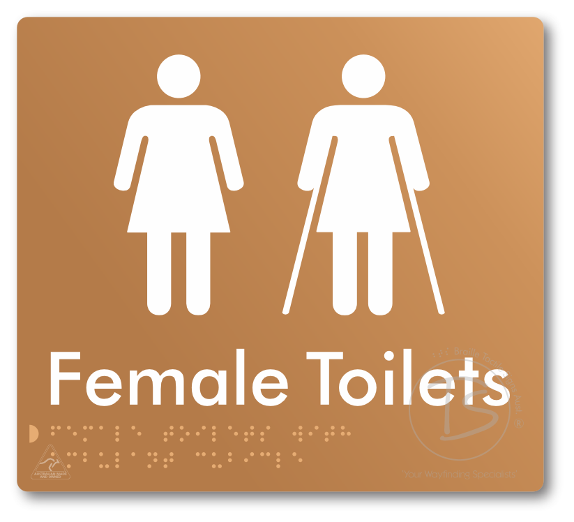 Female Toilets with Ambulant Cubicle