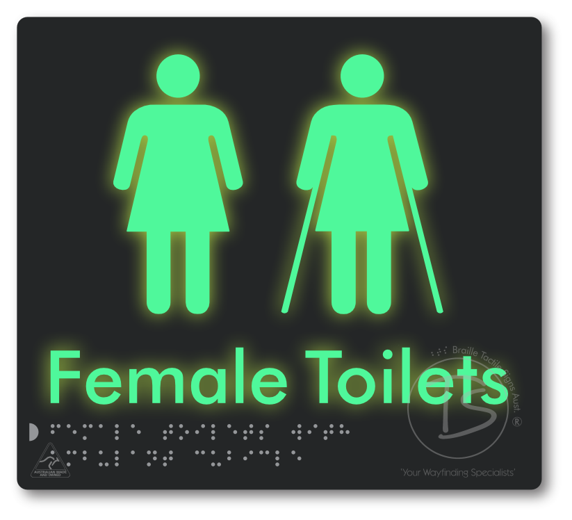 Female Toilets with Ambulant Cubicle