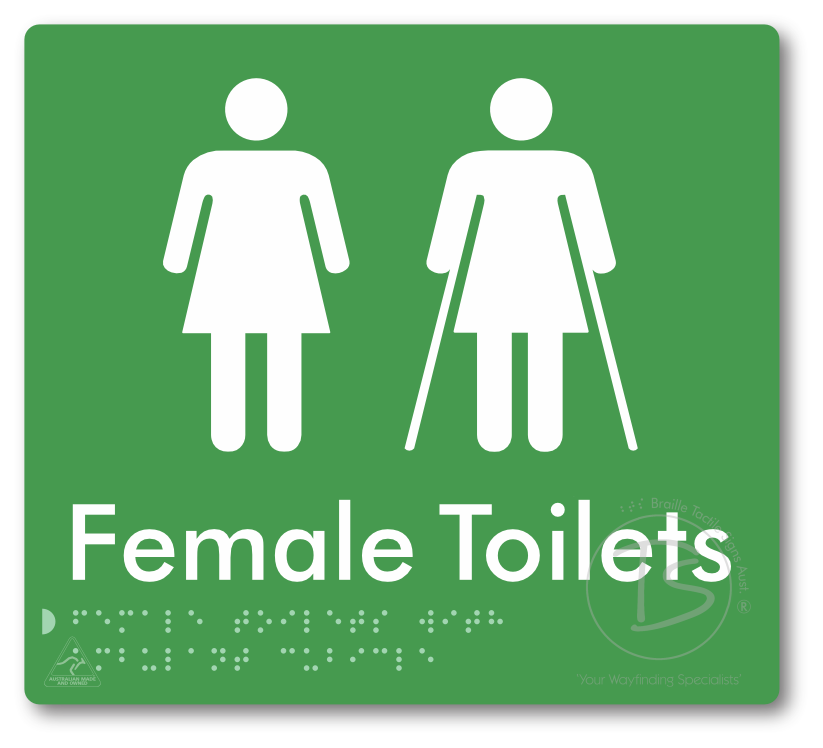 Female Toilets with Ambulant Cubicle