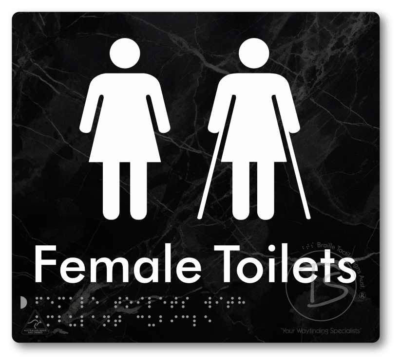 Female Toilets with Ambulant Cubicle