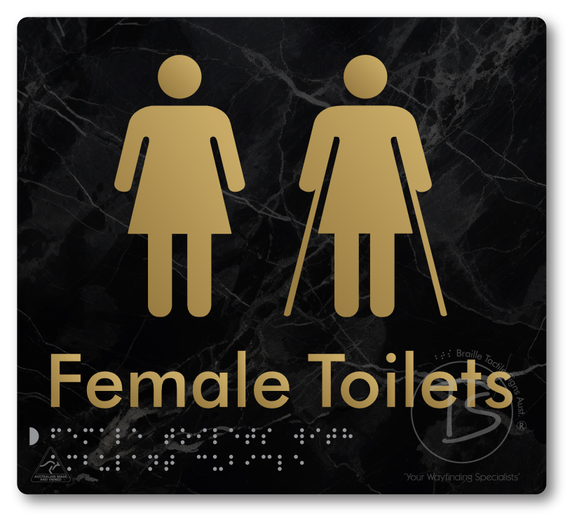 Female Toilets with Ambulant Cubicle