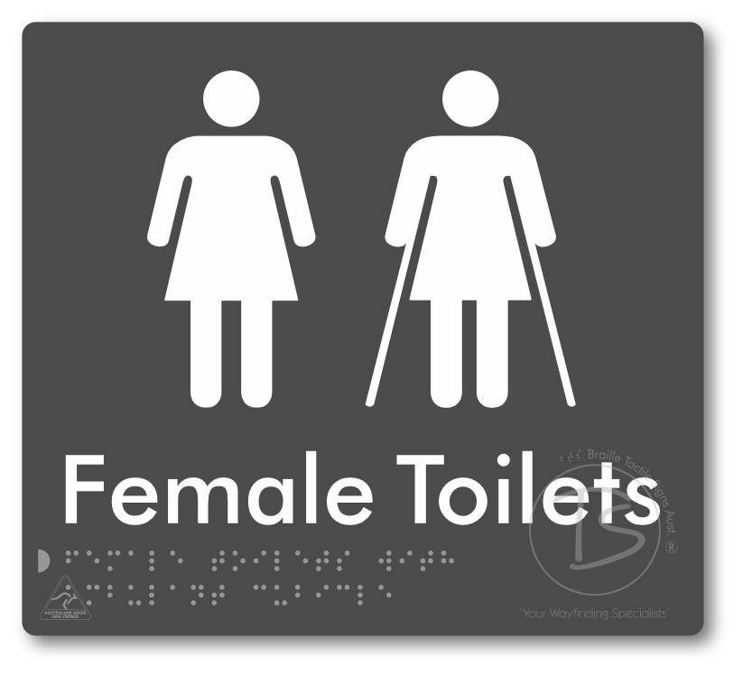 Female Toilets with Ambulant Cubicle