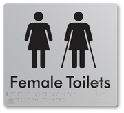 Female Toilets with Ambulant Cubicle