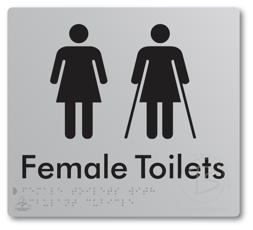 Female Toilets with Ambulant Cubicle