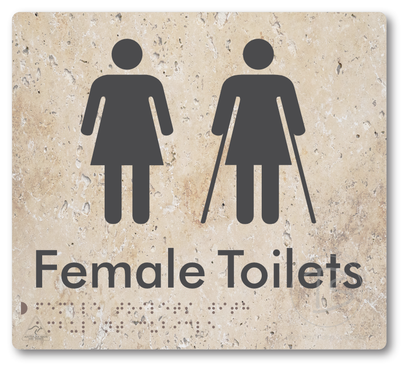 Female Toilets with Ambulant Cubicle