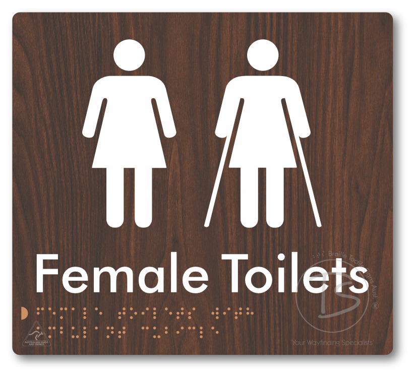 Female Toilets with Ambulant Cubicle