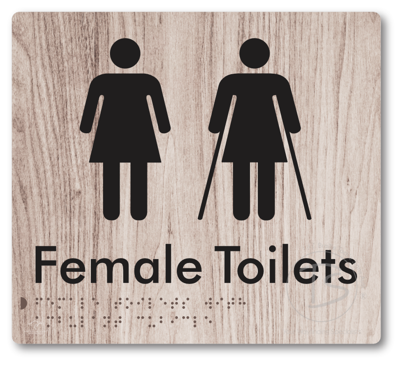 Female Toilets with Ambulant Cubicle