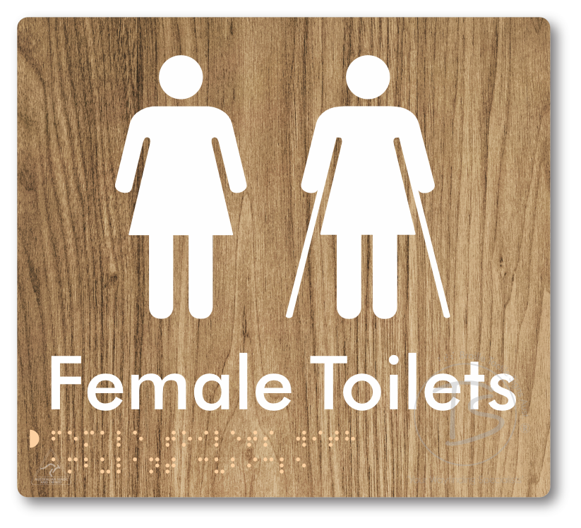 Female Toilets with Ambulant Cubicle