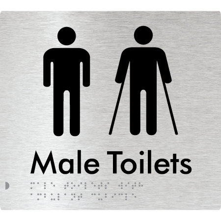 Male Toilets with Ambulant Cubicle