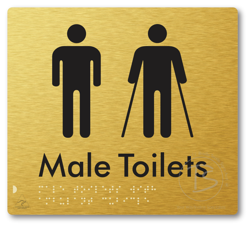 Male Toilets with Ambulant Cubicle