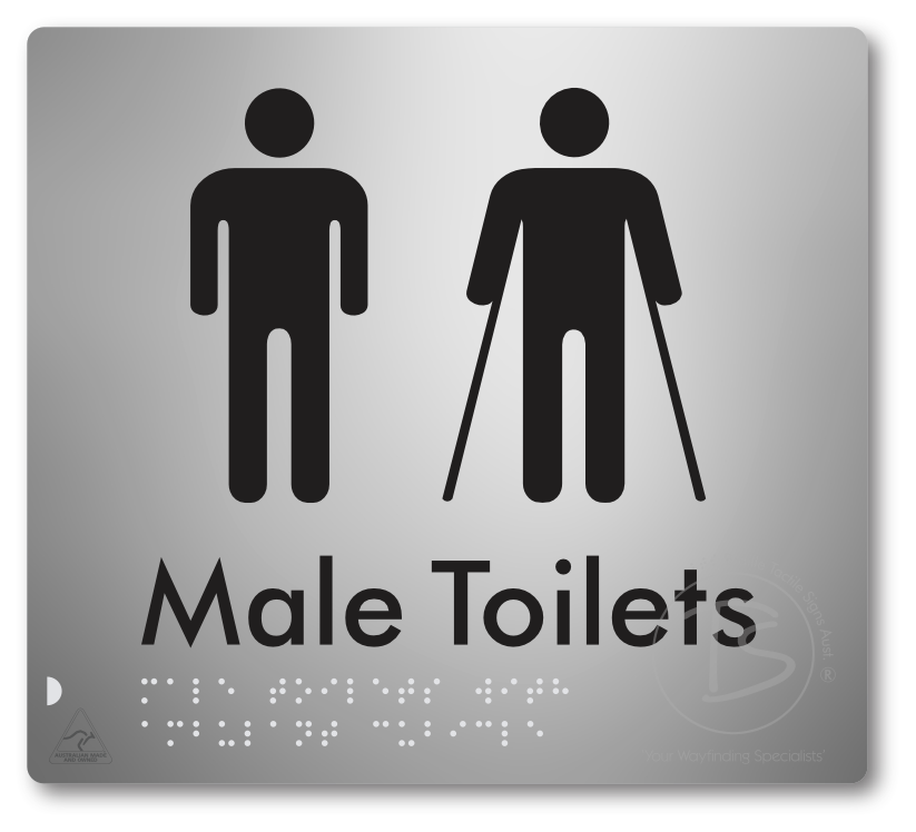 Male Toilets with Ambulant Cubicle