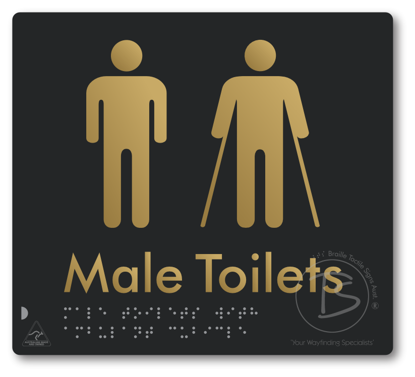 Male Toilets with Ambulant Cubicle