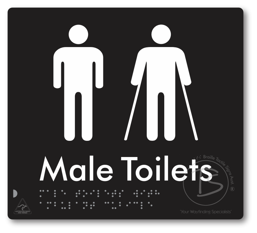 Male Toilets with Ambulant Cubicle