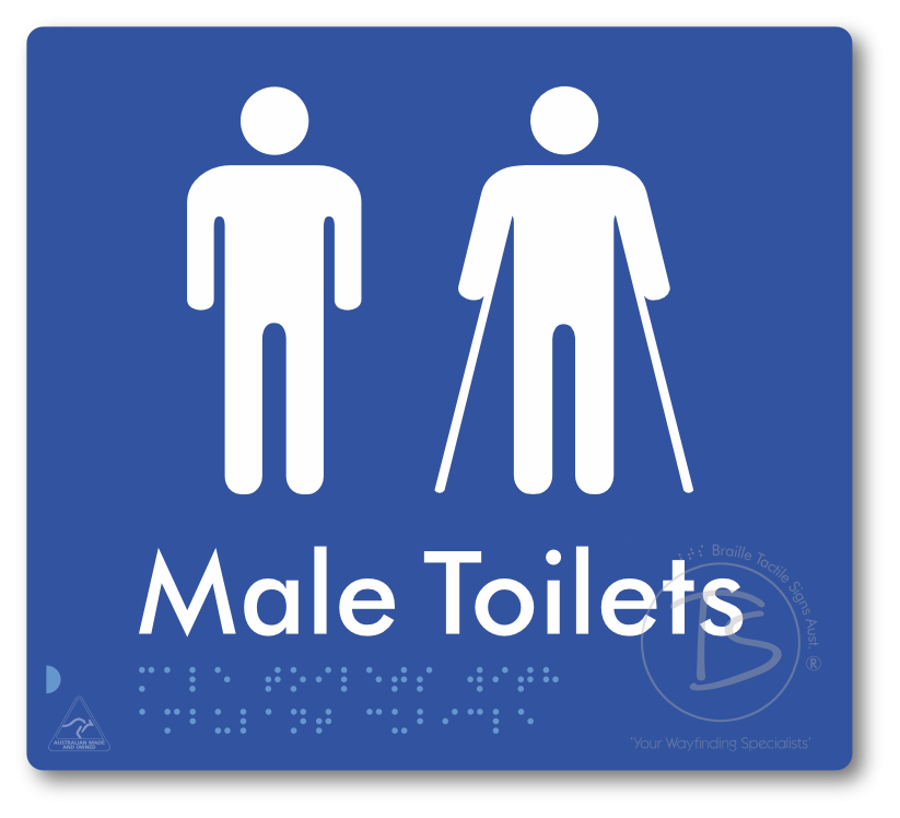 Male Toilets with Ambulant Cubicle