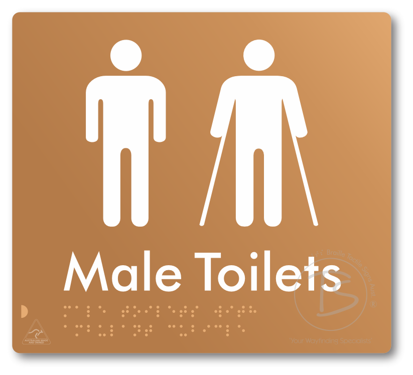 Male Toilets with Ambulant Cubicle