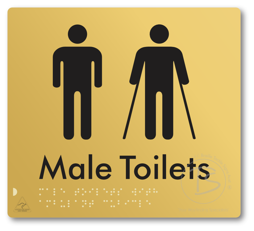 Male Toilets with Ambulant Cubicle